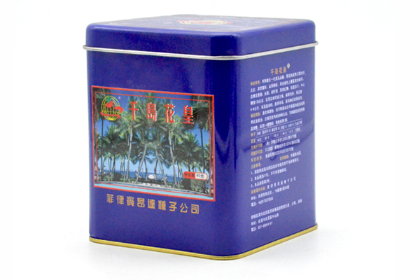 方形種子鐵盒 方形種子鐵盒