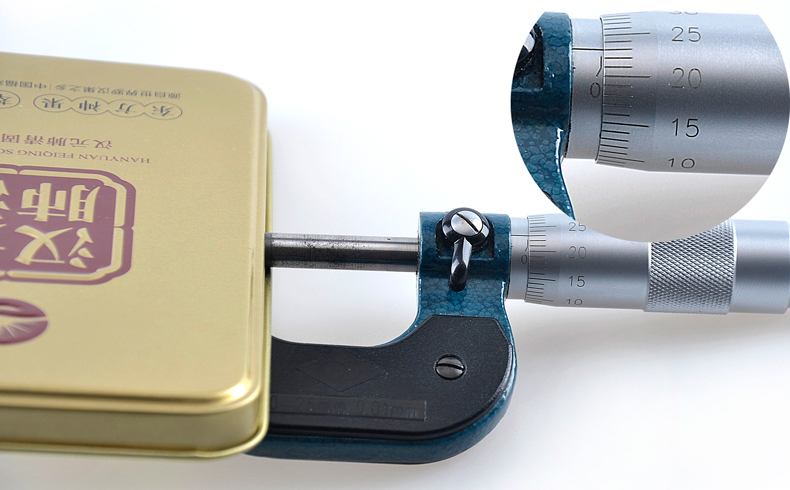 保健品鐵盒尺寸測量 保健品鐵盒尺寸測量