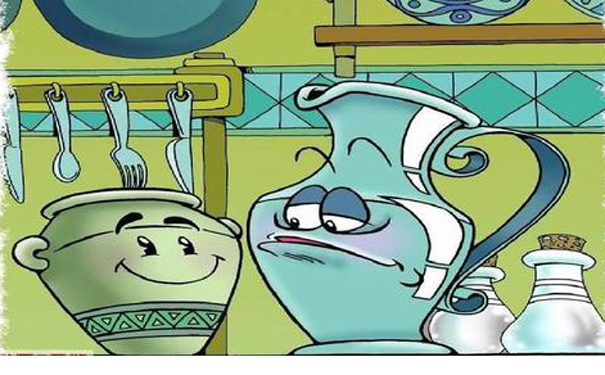 陶罐和鐵罐 陶罐和鐵罐