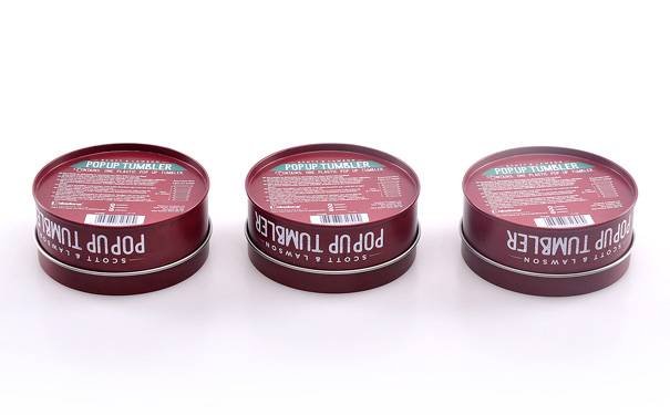 圓形化妝品鐵盒包裝 圓形化妝品鐵盒包裝