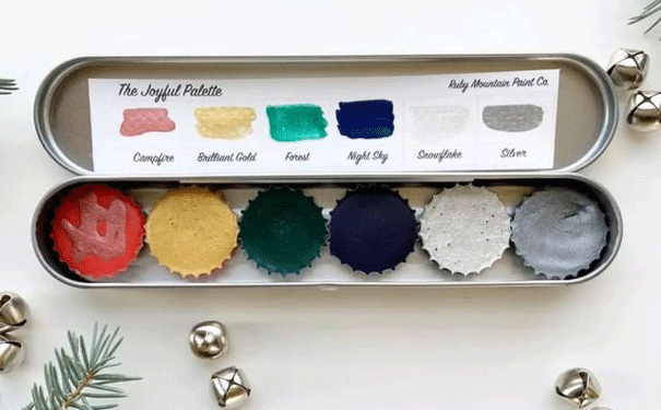 水彩鐵盒 水彩鐵盒