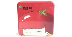 萌番姬糖果鐵盒體現(xiàn)番茄食品風(fēng)尚