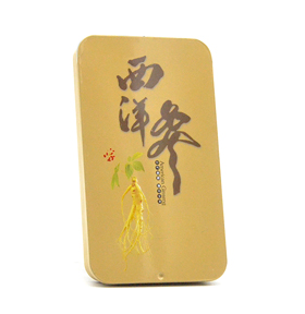西洋參推拉保健品鐵盒包裝定做