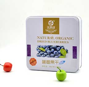 蜜餞果干鐵盒包裝,正方形鐵盒定制生產(chǎn)