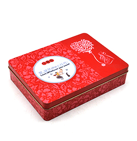 喜糖食品鐵盒包裝生產(chǎn)廠家,長方形鐵盒