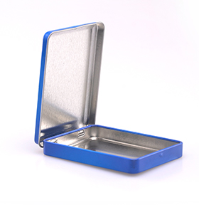 小號(hào)連體翻蓋保健品鐵盒包裝