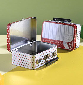 手提化妝品鐵盒定制